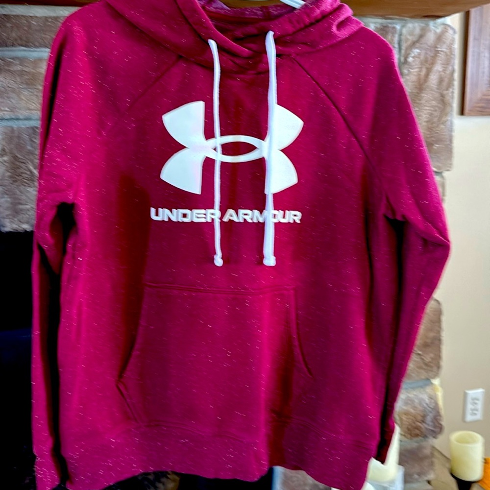 Under Armour Burgundy Hoodie